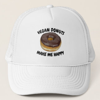 GORRA DE CAMIONERO VEGAN DONUTS MAKE ME HAPPY