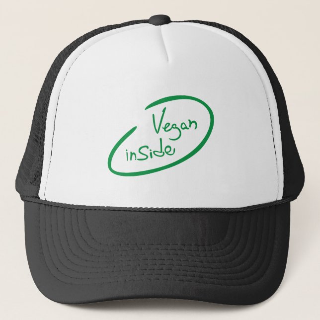 Gorra De Camionero Vegan Inside (Anverso)