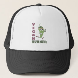 Gorra De Camionero Vegan Runner - Corriendo Pepper