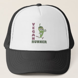 Gorra De Camionero Vegan Runner - Corriendo Pepper
