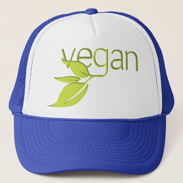 Gorra De Camionero Vegano frondoso (Anverso)