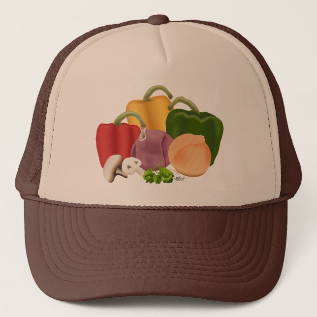 Gorra De Camionero Vegetales (Anverso)
