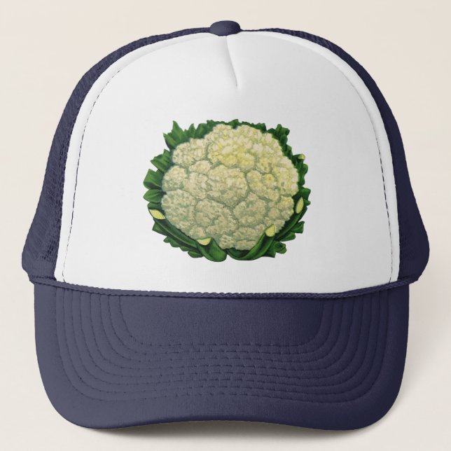 Gorra De Camionero Vegetales Vegetales Vegetales Cauliflower (Anverso)