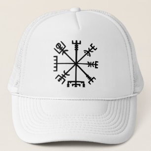 Gorra De Camionero Vegvísir (compás de Viking)