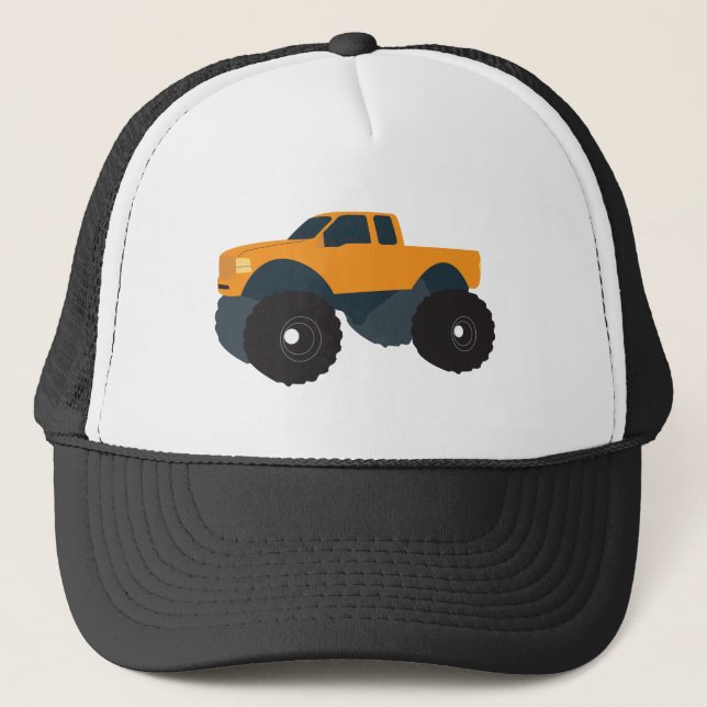 Gorra De Camionero Vehículo Monster Truck (Anverso)