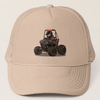 Gorra De Camionero Vehículo todoterreno UTV de dibujos animados