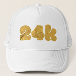 Gorra De Camionero Veinticuatro Karat Gold