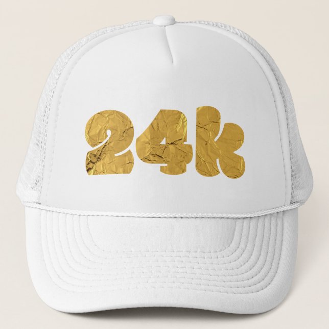 Gorra De Camionero Veinticuatro Karat Gold (Anverso)