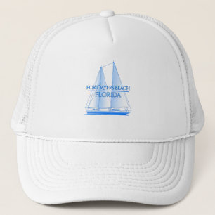 Gorra De Camionero Vela Náutica Costera Fort Myers