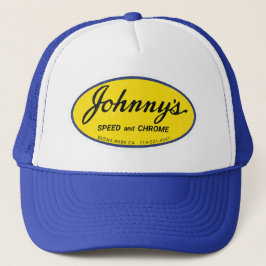 Gorra De Camionero Velocidad y cosecha cromadas de Johnny