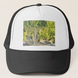 Gorra De Camionero Venado en la nieve