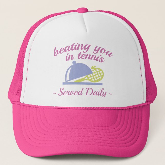 Gorra De Camionero Venciéndote en Tenis (Anverso)