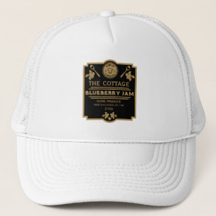 Gorra De Camionero Vendedor de mermelada de Blueberry