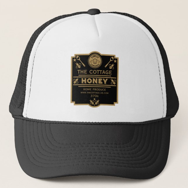 Gorra De Camionero Vendedor de miel (Anverso)