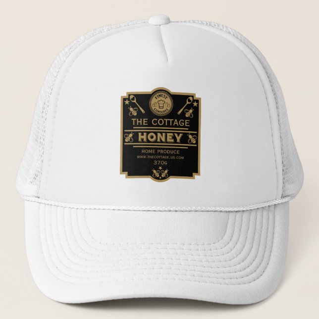Gorra De Camionero Vendedor de miel (Anverso)