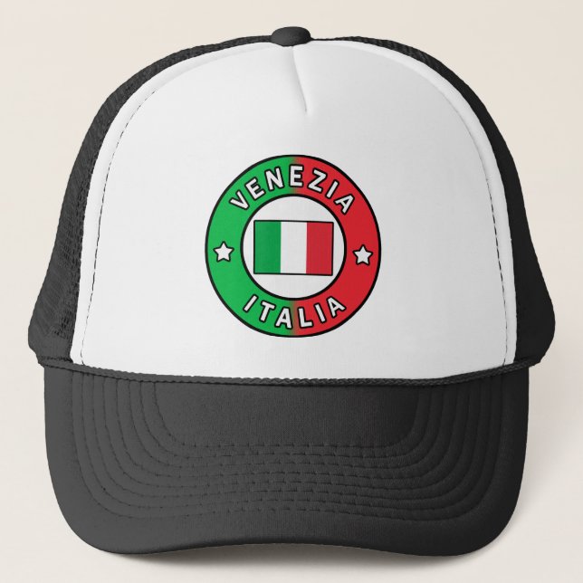 Gorra De Camionero Venecia Italia (Anverso)