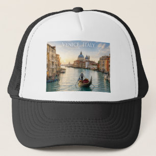 Gorra De Camionero Venecia Italia Gran Canal góndola Atardecer