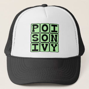 Gorra De Camionero Veneno marfil, planta picante