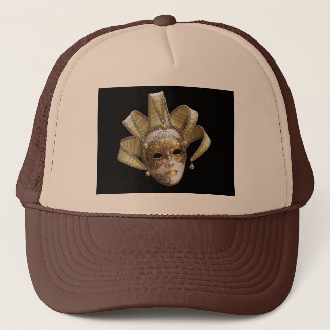 Gorra De Camionero Venetian Masks (Anverso)