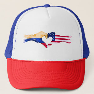 Gorra De Camionero 🇻🇪❤️🇺🇸 “Venezolano en USA”