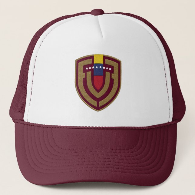 Gorra De Camionero Venezuela Futbol Soccer | La Vinotinto Nuevo logo (Anverso)