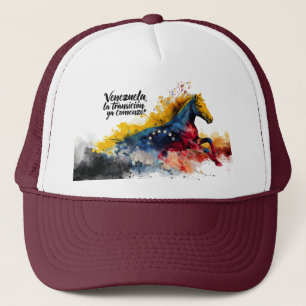 Gorra De Camionero Venezuela   La transición ya comenzó   Orgullo 