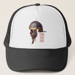 Gorra De Camionero Veni, Vidi, Vici Ancient Roman helmet