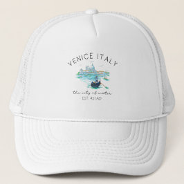 Gorra De Camionero Venice Italy Vacation Souvenir