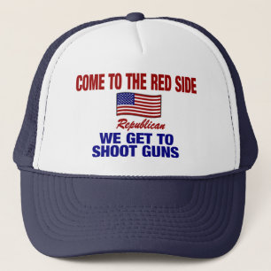 Gorra De Camionero ¡Venido al lado rojo - conseguimos tirar los