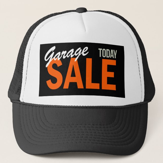 Gorra De Camionero Venta de Garage hoy (Anverso)