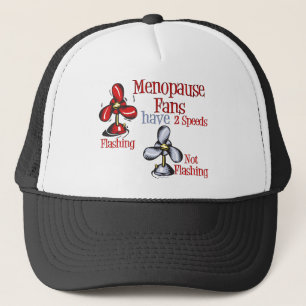 Gorra De Camionero Ventilador de la menopausia