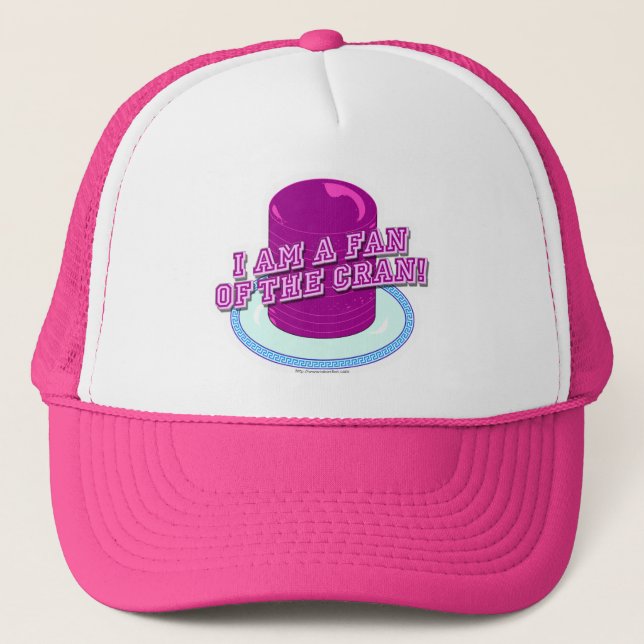 Gorra De Camionero Ventilador de la salsa de arándanos de Cran (Anverso)