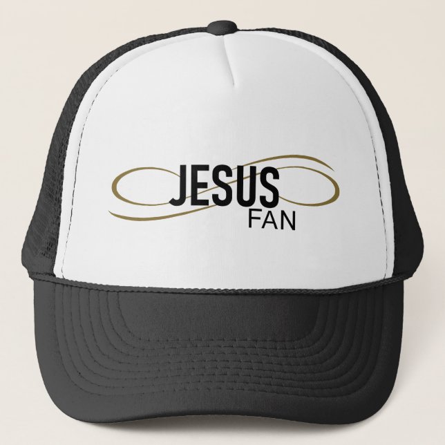 Gorra De Camionero Ventilador Jesús con Gorra/Cap (Anverso)