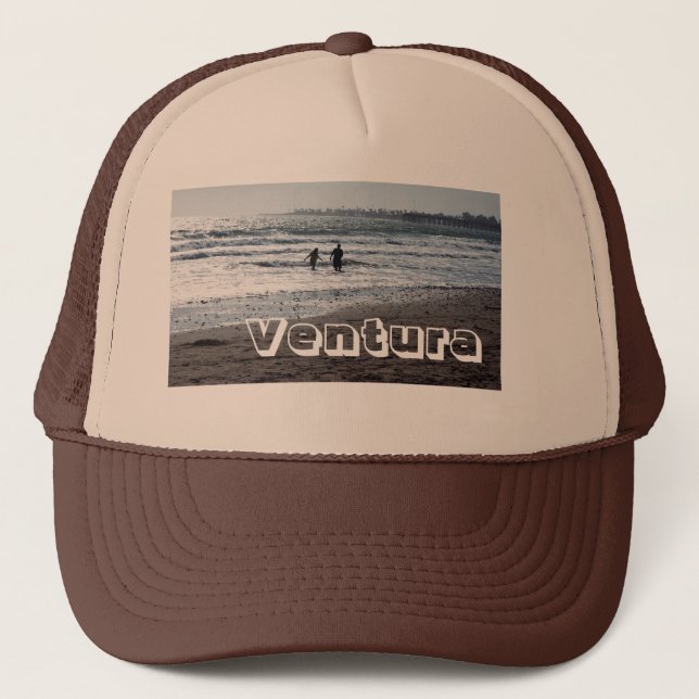 Gorra De Camionero Ventura, California Cap (Anverso)