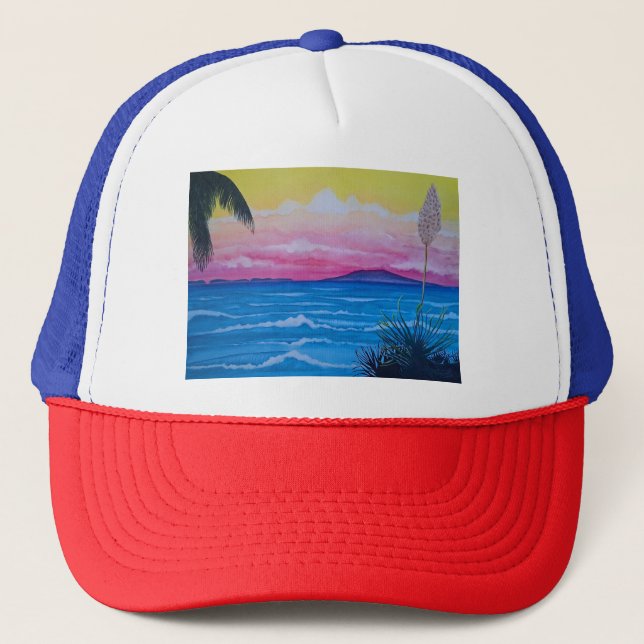 Gorra De Camionero Ventura Sunset (Anverso)