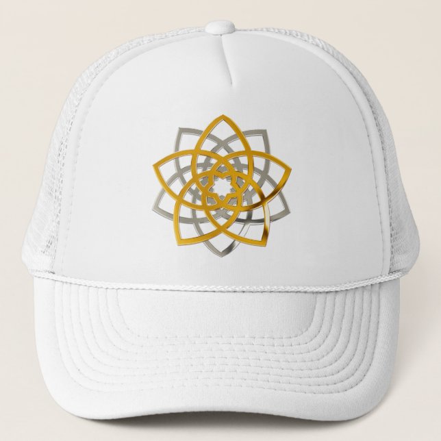 Gorra De Camionero Venusblume Duo Gold Silver (Anverso)