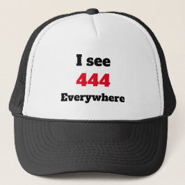 Gorra De Camionero Veo 444 en todas partes camisetas