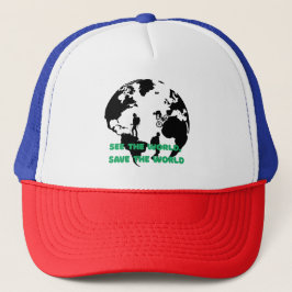 Gorra De Camionero Ver el mundo Salven el ciclismo mundial