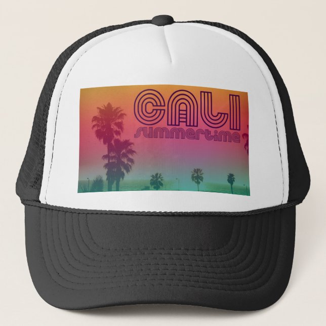 Gorra De Camionero verano de California (Anverso)