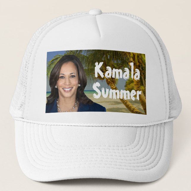 Gorra De Camionero Verano de Kamala 2024 (Anverso)