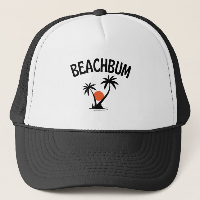 Gorra De Camionero Verano de playa (Anverso)