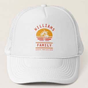 Gorra De Camionero Verano divertido vacaciones Reunión de la Familia