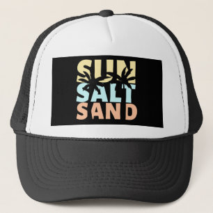 Gorra De Camionero Verano Playa Arena Sal Sol