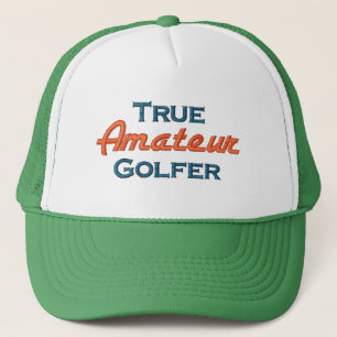 Gorra De Camionero Verdadero tapón de malla de golfer amateur