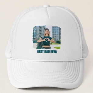 Gorra De Camionero Verde azulado Todos los mayúsculas mejor foto de p