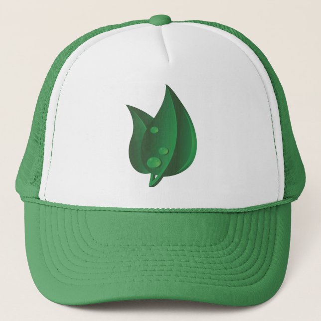 Gorra De Camionero Verde de Beatfarm (Anverso)