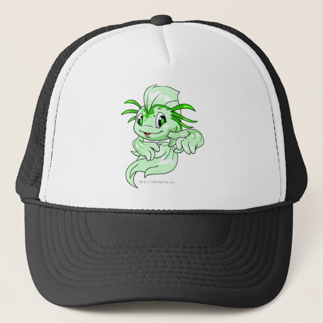 Gorra De Camionero Verde de Koi (Anverso)
