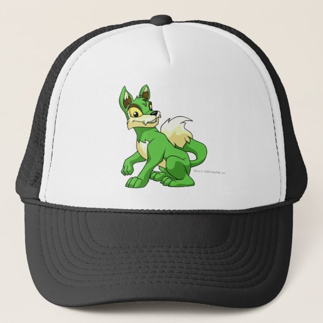 Gorra De Camionero Verde de Lupe (Anverso)