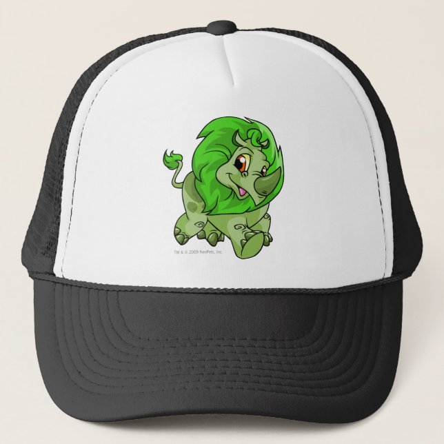 Gorra De Camionero Verde de Tonu (Anverso)