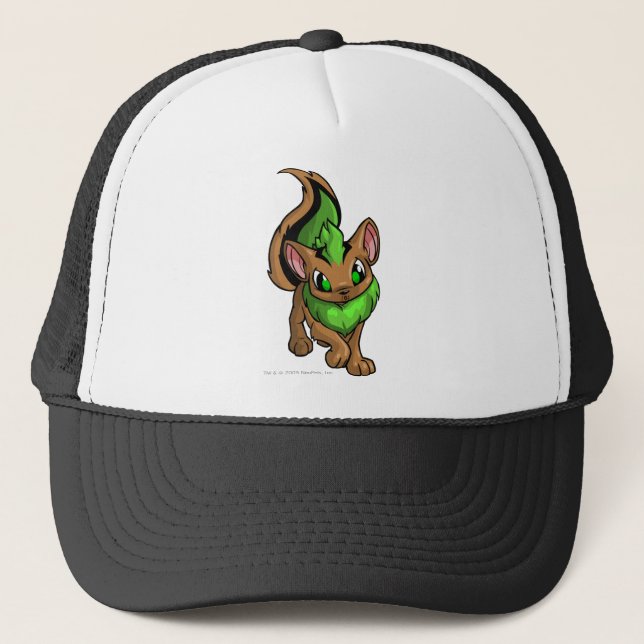 Gorra De Camionero Verde de Xweetok (Anverso)